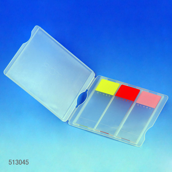 Globe Scientific Slide Mailer, Polypropylene, for 3 Slides, Natural Image